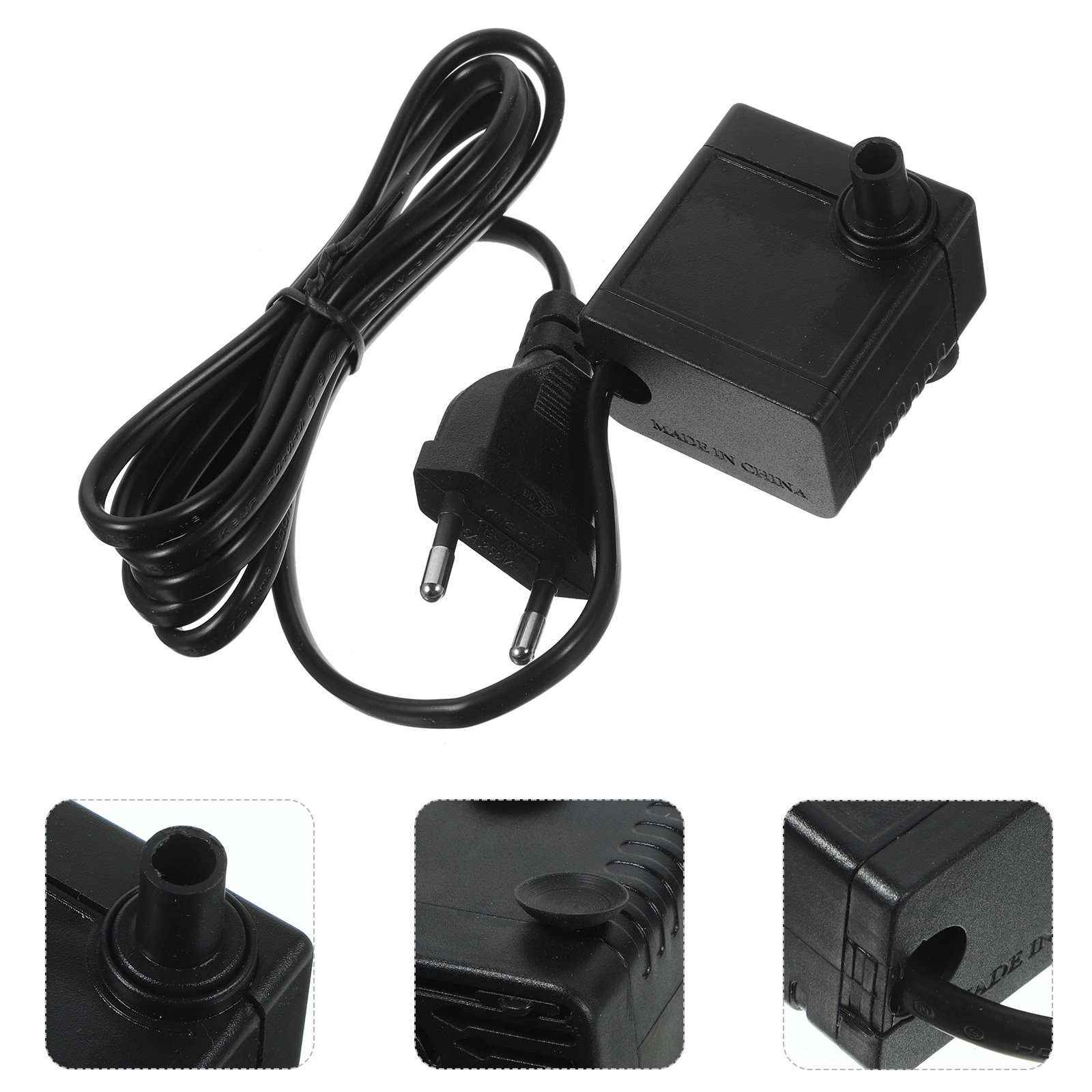 Aquarium Fish Rate - Mini Submersible Water Pump Black Ac