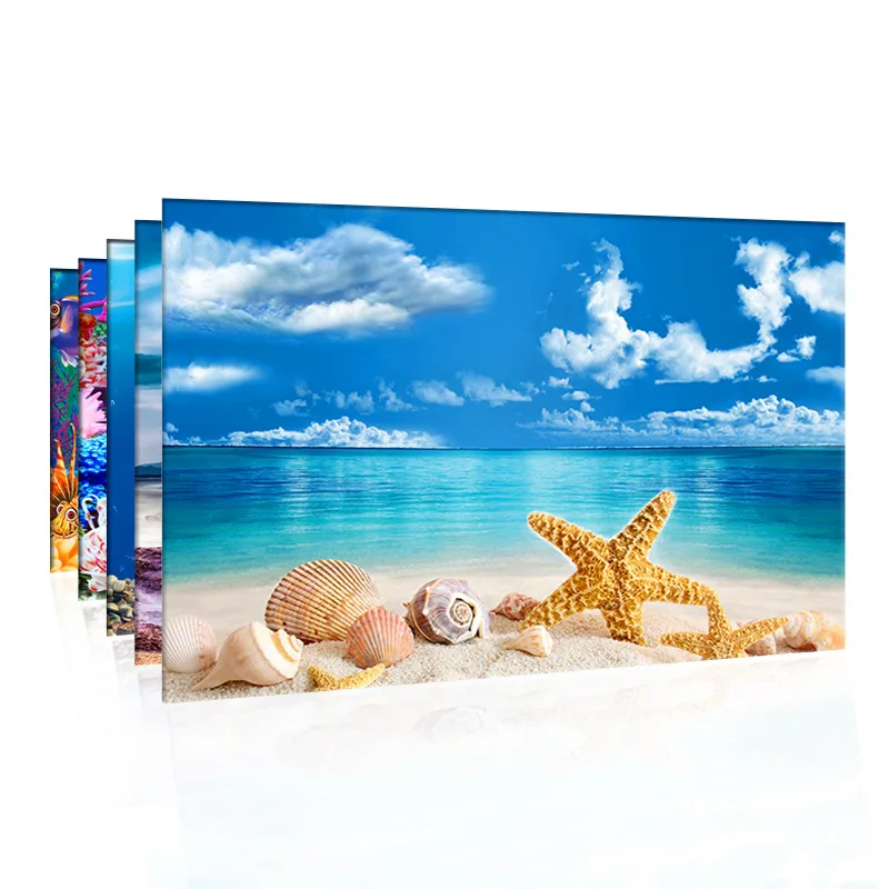 Nền Cho Bể Cá 3d Dán Poster Cá - đánh giá và giá Aquarium Fish Poster