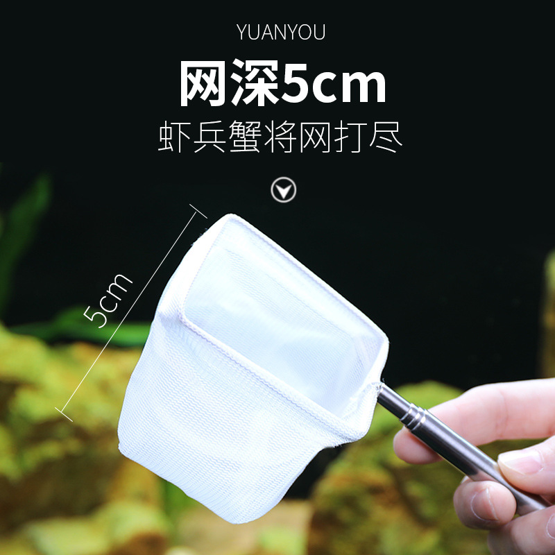 Stainless Steel Retractable Aq - đánh giá và giá Aquarium Fish Net Small