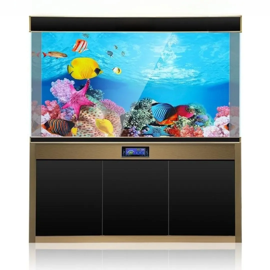 Background Aquarium 3D Sticker - đánh giá và giá Aquarium Fish Poster