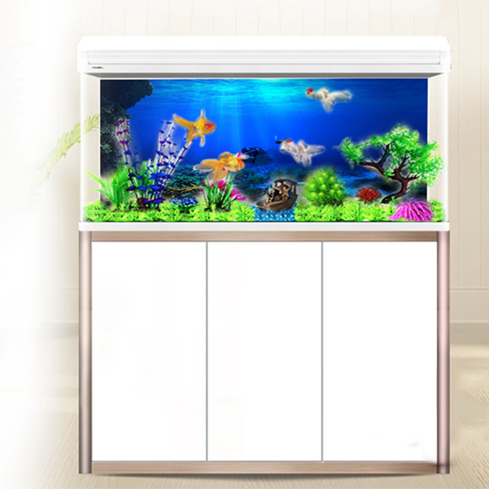PVC Aquarium Background Poster - đánh giá và giá Aquarium Fish Poster