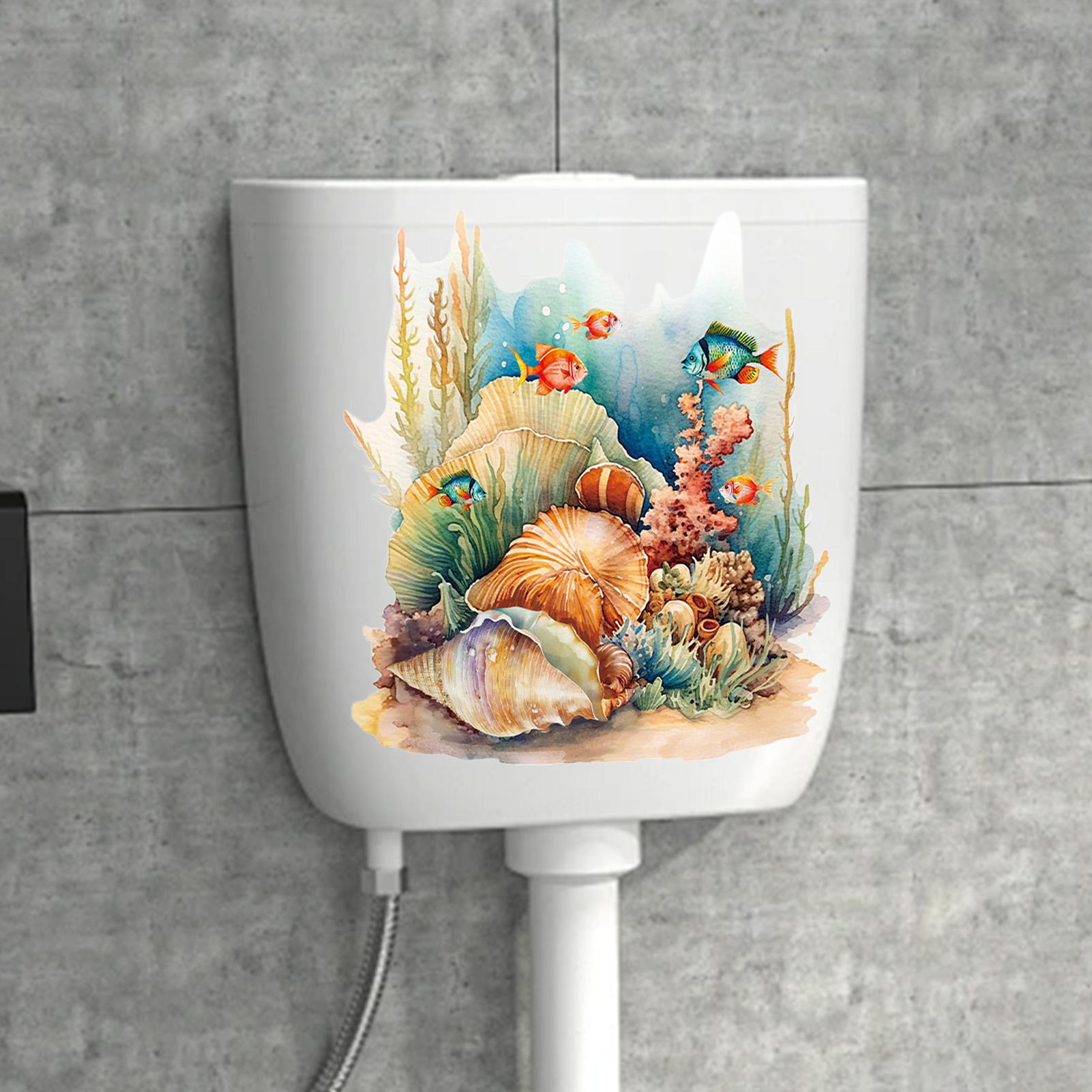 Background Aquarium 3D Sticker - đánh giá và giá Aquarium Fish Poster