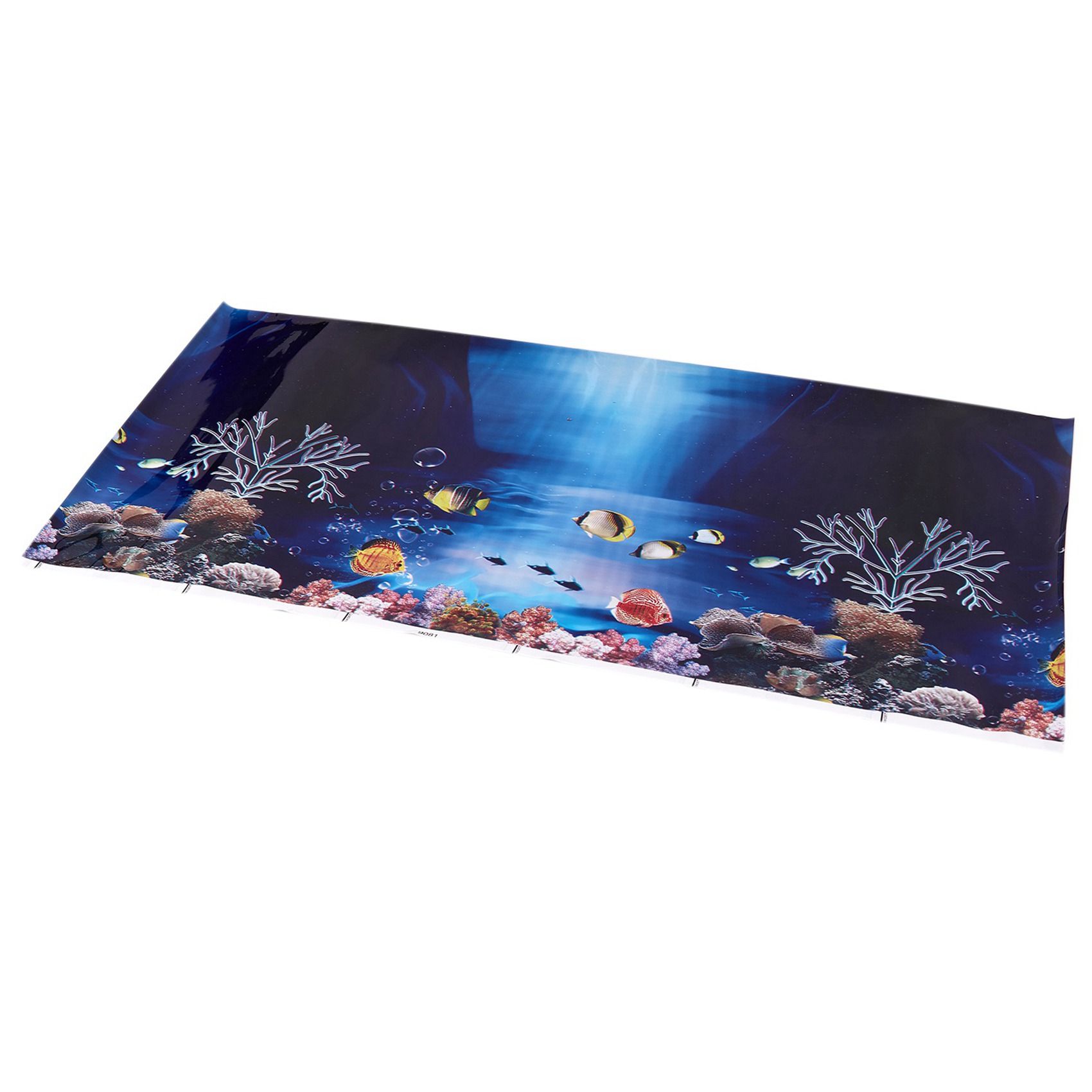 2X Blue Fresh Sea Background A - đánh giá và giá Aquarium Fish Poster
